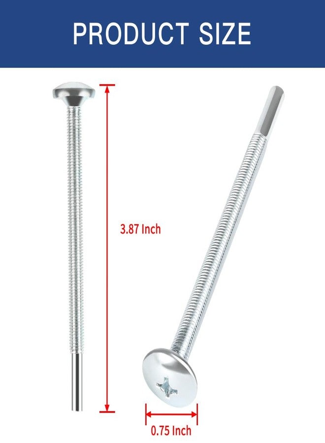 KOZHOM [Upgraded] WB01X10180 Mounting Bolt for GE Microwaves, Microwave Cabinet Mounting Installation Flat Bolt (3 Pack) - Image 5